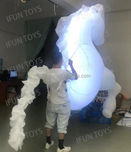 Licorne gonflable géante pour défilé, cheval gonflable LED pour événement, fête, festival - Product Image 4