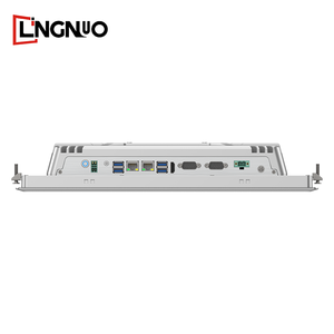 Panel PC Industrial de 17.0 Pulgadas con Pantalla Táctil Capacitiva, Sin Ventilador, Totalmente Cerrado, Doble <span class=keywords><strong>LAN</strong></span>, DC12V, Puerto HD, para Equipos Farmacéuticos - Product Image 3