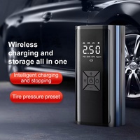 Pompe de gonflage sans fil portable SQS de personnalisation d'usine de haute qualité pompe de gonflage de pneu de voiture numérique rechargeable automatique