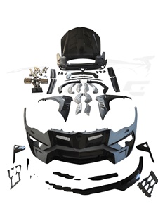 Kit carrosserie semi-carbone <span class=keywords><strong>Mansory</strong></span> pour <span class=keywords><strong>Lamborghini</strong></span> <span class=keywords><strong>Urus</strong></span> Widebody : pare-chocs avant et arrière, ailes, capot, spoiler, échappement - Product Image 2
