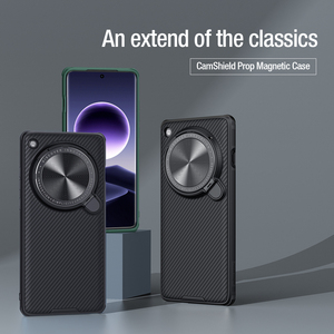 Nillkin marca CamShield Prop serie magnética cubierta de la cámara y soporte funda de teléfono móvil para OPPO Find X7 <span class=keywords><strong>Ultra</strong></span> - Product Image 5