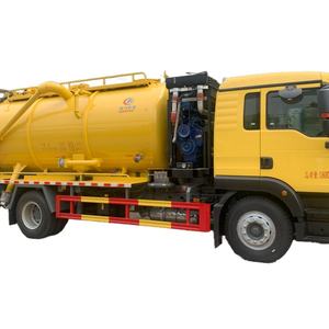 Camión de Succión de Aguas Residuales Dongfeng Diésel, 8-12 CBM, Personalizable, Transmisión Automática, Emisión Euro 3, para Succión de Miel - Product Image 1