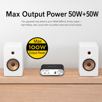 Amplificateur numérique 100W HiFi Mini TPA3116 BT 2.0 récepteur audio stéréo avec USB DAC amplificateur de son TV linéaire