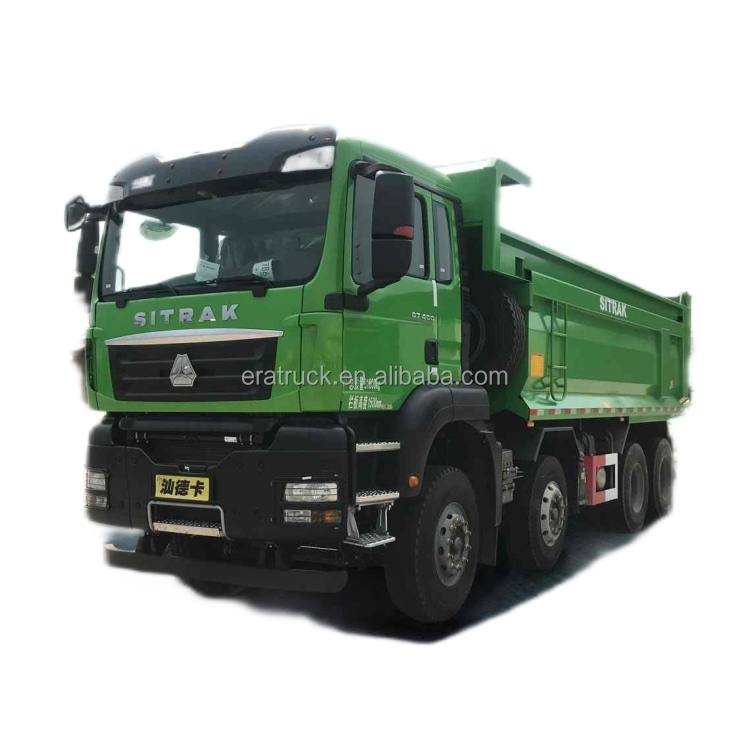 Новый 460HP Sitrak строительный грузовик ручной дизельный 8x4 Sinotruk Howo Sitrak самосвал оставлен по цене 3 евро