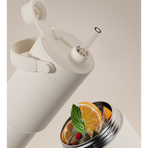 735ml Ceramic Liner 316 Stainless Steel Insulated <b>Coffee</b> Cup Portable Outdoor Car Tumbler OEM ODM - Product Image 2