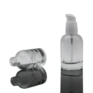 Beautiful 30ml50ml Liquid Foundation Empty Glass Bottle