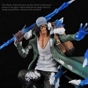 One-Piece LX MAX Series Figurine à double tête Navy Rebel Green Statue Kohza Scene PVC Model Toy Light-Up Feature New AOKIJI - Product Image 5