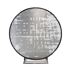 Iangel vendita calda maglia rotonda sfondo dello schermo <span class=keywords><strong>elegante</strong></span> <span class=keywords><strong>moderno</strong></span> decorazioni di nozze sfondo decorazione - Product Image 1