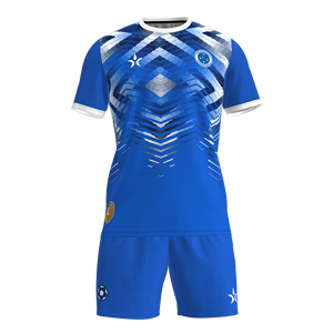 Seragam Sepak Bola Cepat Kering untuk Pria, Set Lengkap Jersey Sepak Bola dan Kaos Sepak Bola dengan Set Pakaian Olahraga - Product Image 4