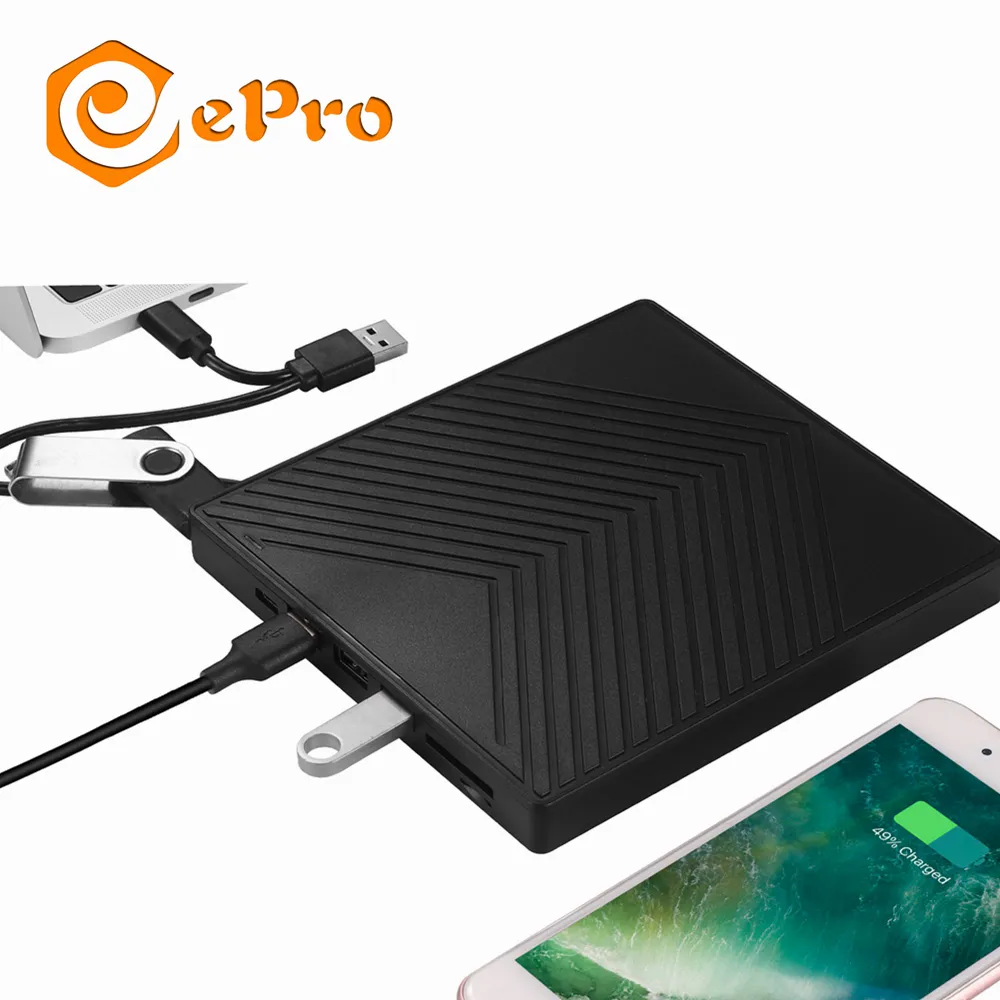 2024 EDD18 estable USB 3,0 UNIDAD DE DVD externa grabadora CD/DVD lector reproductor para PC portátil Macbook Dell samsung