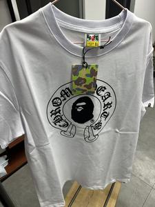 Camiseta de Alta Calidad, Nuevo Estilo, Marca de Diseñador, 100% Algodón Terry, Estampada, con Logos, Informal, Deportiva, para Hombre - Product Image 4