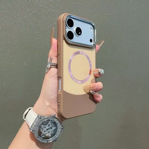 Funda Magnética de Cuero PU de Alta Calidad para Teléfono Móvil <span class=keywords><strong>iPhone</strong></span> 17 Air 16 15 14 Pro Max, Fundas Antigolpes con Cubierta Trasera Suave Esmerilada - Product Image 6