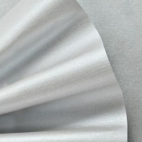 Papier d'emballage pour fleurs en crêpe double de soie véritable Songhua, texture haut de gamme, matériau d'emballage pour bouquets imperméable