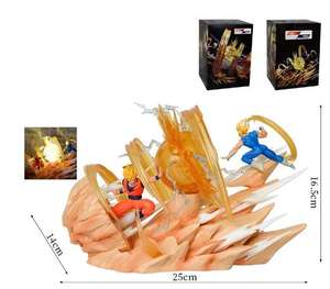 HESPER Vente en gros 16,5 cm Goku VS Vegeta IV Anime DBZ Dragon PVC Figurine d'action Modèle Statue Jouets neufs - Product Image 1