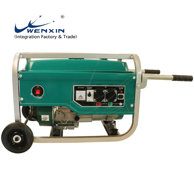 WENXIN Manufacture 7HP OHV 4 Stroke 3000 Watt Gas Gasoline Generator