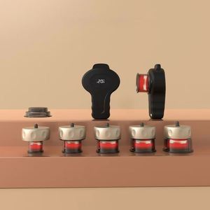 Scpanda Masseur intelligent 5-en-1 pour thérapie par ventouses, avec lumière rouge et bleue, infrarouge, physiothérapie, soulagement ciblé de la douleur et aspiration corporelle - Product Image 4