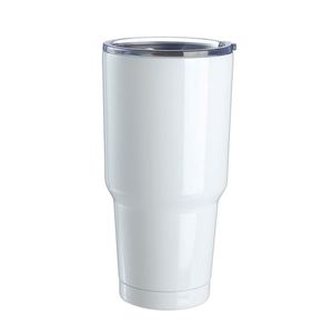 Vasos Térmicos de Acero Inoxidable de Doble Pared de 30 oz, Libres de BPA, de Alta Calidad, para Sublimación, Ecológicos, con Tapa - Product Image 1