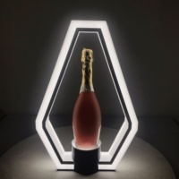 Nouvelle usine personnalisée Led bouteille d'affichage bouteille lumière Glorifier base discothèque Led bouteille présentateur