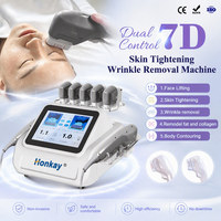 Machine de beauté 7DHIFU directement de l'usine, machine de beauté pour la pénétration profonde de la peau, machine de lifting du visage pour salon de beauté