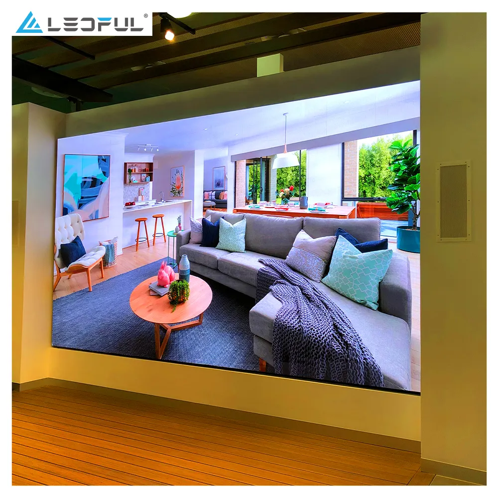 4K HD LED וידאו קיר מקורה פרסום תצוגה