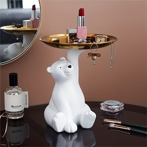 Yaratıcı reçine basit tarzı <span class=keywords><strong>Polar</strong></span> Bear yaşam için yere mükemmel benzersiz kişiselleştirilmiş hediye fikri - Product Image 3