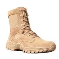 Bottes de chasse et de randonnée dans le désert - Bottes à fermeture éclair imperméables, respirantes, légères, pour l'été/l'hiver