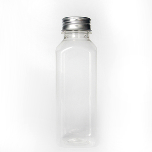 Vente en gros de bouteilles en plastique carrées vides françaises de 240ml 280ml <span class=keywords><strong>360ml</strong></span> 400ml 520ml Bouteilles carrées claires de boissons de jus de fruits - Product Image 6