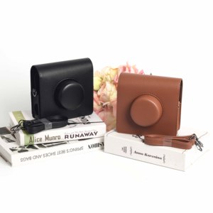 Tas Kamera Kulit PU Fujifilm <span class=keywords><strong>Instax</strong></span> Wide EVO WIDE 100, Solusi Penyimpanan Pelindung Lembut untuk Kamera W100 - Product Image 3