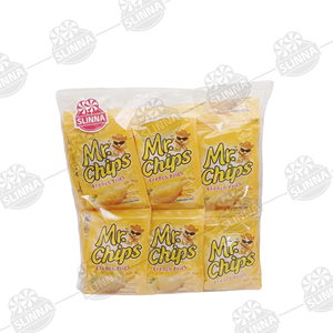 Patatine Fritte <span class=keywords><strong>Mr</strong></span>.Chips all'Ingrosso, Snack Croccante al Gusto di Patata Arrosto, Confezione Singola Piccola - Product Image 6