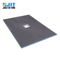 Receveur de douche XPS pour salle de bain, drain vertical, prix raisonnable, 1500x900x30, bac de douche en mousse de polystyrène extrudé linéaire