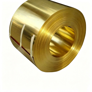 ม้วนทองเหลืองมาตรฐาน ISO C22000 C23000 โลหะผสมทองแดงและสังกะสี สำหรับอุปกรณ์ท่อประปา เครื่องทำน้ำอุ่น วัสดุเปล่าสำหรับแลกเปลี่ยนความร้อน - Product Image 4
