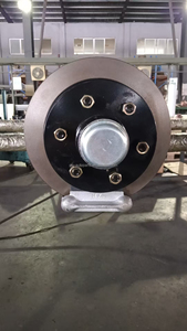 Nouvel ensemble d'essieux électriques ronds 5200-6000 Lbs, 5 ou 6 goujons, en acier noir, personnalisé, conformité OE, charge utile maximale 3500 Lbs, essieux de remplacement pour remorques - Product Image 3