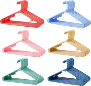 Wholesale Customized Logo PP Plastic Children's Kid Coat Clothes Hanger Thin Light Design No Slip <b>for</b> Wardrobe Laundry Space - Product Image 1