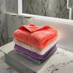 Juego de Toallas de Baño de Microfibra, Felpa Coral, 5 Toallas de Baño Extra Grandes y 5 Toallas de Mano, Ultra Suaves y de Secado Rápido - Product Image 6