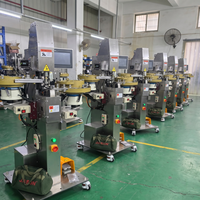 Machine automatique de pose de boutons-pression industrielle, équipement de couture pour l'attache de boutons sur les vêtements en jean et denim, modèle TS-80