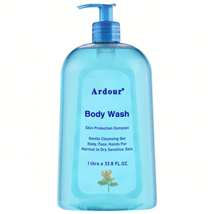 Body Wash with Pump Refreshing Cucumber and Green Tea 3 Count Refreshes Skin Cleanser - Product Image 1