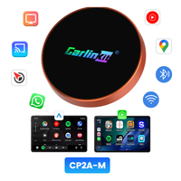 Adaptador Inalámbrico Todo en Uno de Alta Velocidad para Carplay y Android Auto, CP2AM Carlinkit, Proveedor de Car Play, Mirrorlink, Airplay, Dispositivo Inteligente
