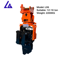 Marteau vibrant à fixation latérale robuste pour excavatrice, idéal pour les travaux de fondation, compatible PC120 ZX130 EX130 EC150