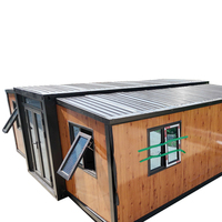 20 pieds 40 pieds de haut Cube Mini maisons mobiles maison préfabriquée double histoire pliée conteneur extensible cadre de salle de bain