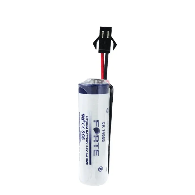 Batterie au Lithium Forte CR14505 3V AA 1500mAh pour appareils IOT de détecteur de fumée de compteur d'eau intelligent