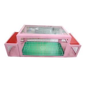 Sport Mini 2 Spieler Speed Response Training Arcade interaktives Sub soccer 3 Tischfußball spiel mit zwei Stühlen