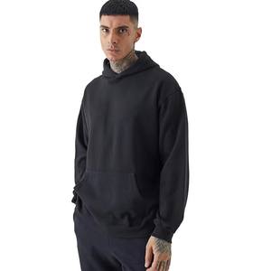 Hiver 2024 – Sweat à capuche pour homme grande taille, personnalisable avec logo, coupe ample, décontracté, à manches longues, épais, rembourré, tricoté uni, pour groupes - Product Image 2