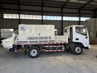 Pompe à béton montée sur camion DTC40 de haute qualité, capacité de 40 m3/h, bon prix en vente