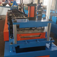 Máquina de fabricación de rollos de Metal para techado, máquina de costura de pie con bloqueo a presión