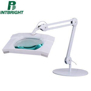 5X Kính Lúp Có Thể Điều Chỉnh Kính Lúp <span class=keywords><strong>LED</strong></span> Ống Kính Đèn <span class=keywords><strong>LED</strong></span> Để Bàn Đèn <span class=keywords><strong>LED</strong></span> Chiếu Sáng Nối Mi Đèn Phóng Đại Kèm Đèn - Product Image 2