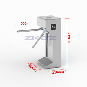 Auto Radio Frequency <strong>Access</strong> <strong>Control</strong> Double-motor Tripod Turnstile QR Code <strong>Reader</strong> for Gym Office Security Security Card <strong>Reader</strong> - Product Image 6