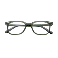 Lunettes de lecture unisexes haut de gamme en acétate écologique, monture optique solide et tendance, OEM ODM