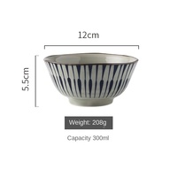 2023 ensemble de vaisselle en céramique goutte d'eau de Style japonais populaire nouvel an porcelaine bol de riz assiette vaisselle pour la maison