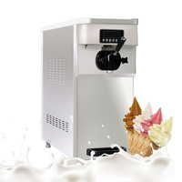 Machine à glaces miniatures à saveur unique, machine à yogourt glacé, machine à glaces molles de table à vendre