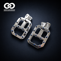 Reposapiés Anchos de Aluminio CNC SD, Reposapiés Reforzados para Bicicleta Eléctrica Tuttio con Servicio de Logotipo Personalizado